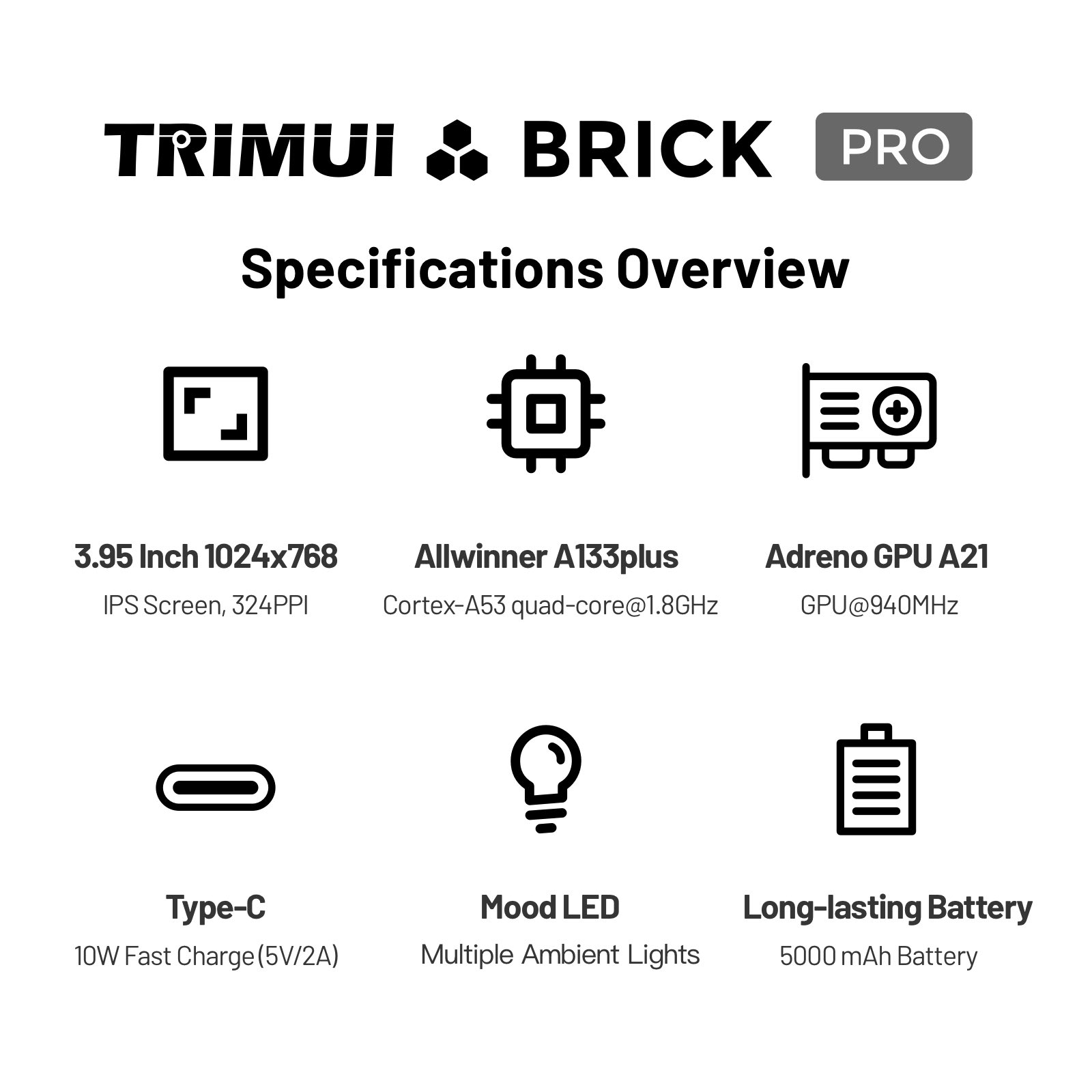 TRIMUI Brick Pro TG4040 Retro  - Retro Gaming Kiosk ulasan dan harga