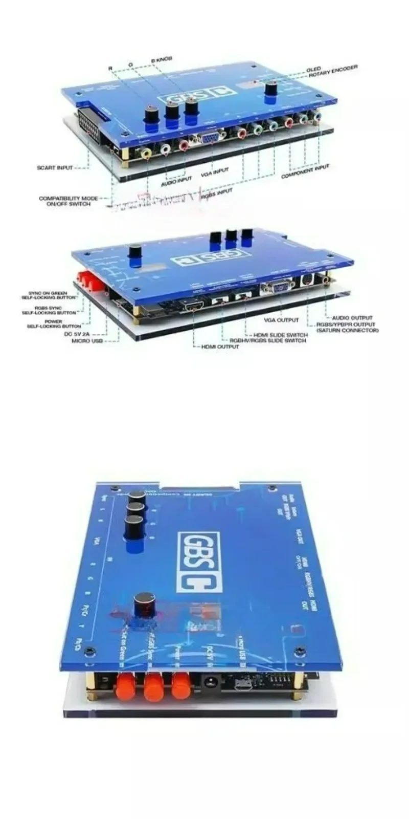 Suitable for GBS Converter Con - Scart To Hdmi ulasan dan harga