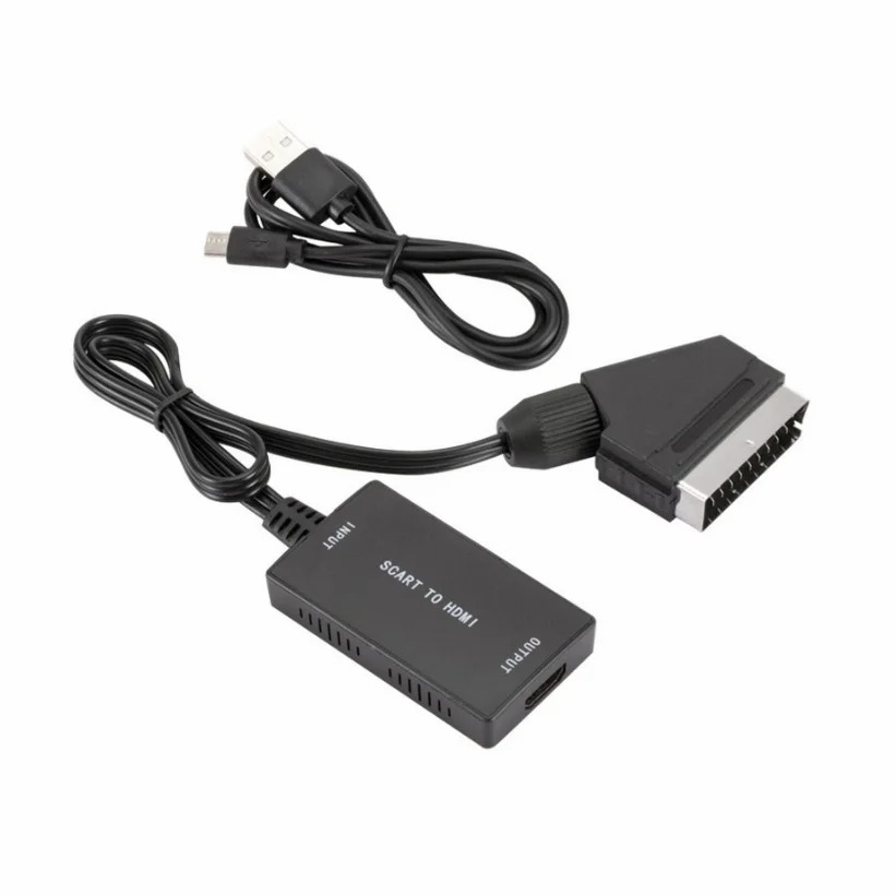 1080P HDMI-Compatible To SCART - Scart To Hdmi ulasan dan harga