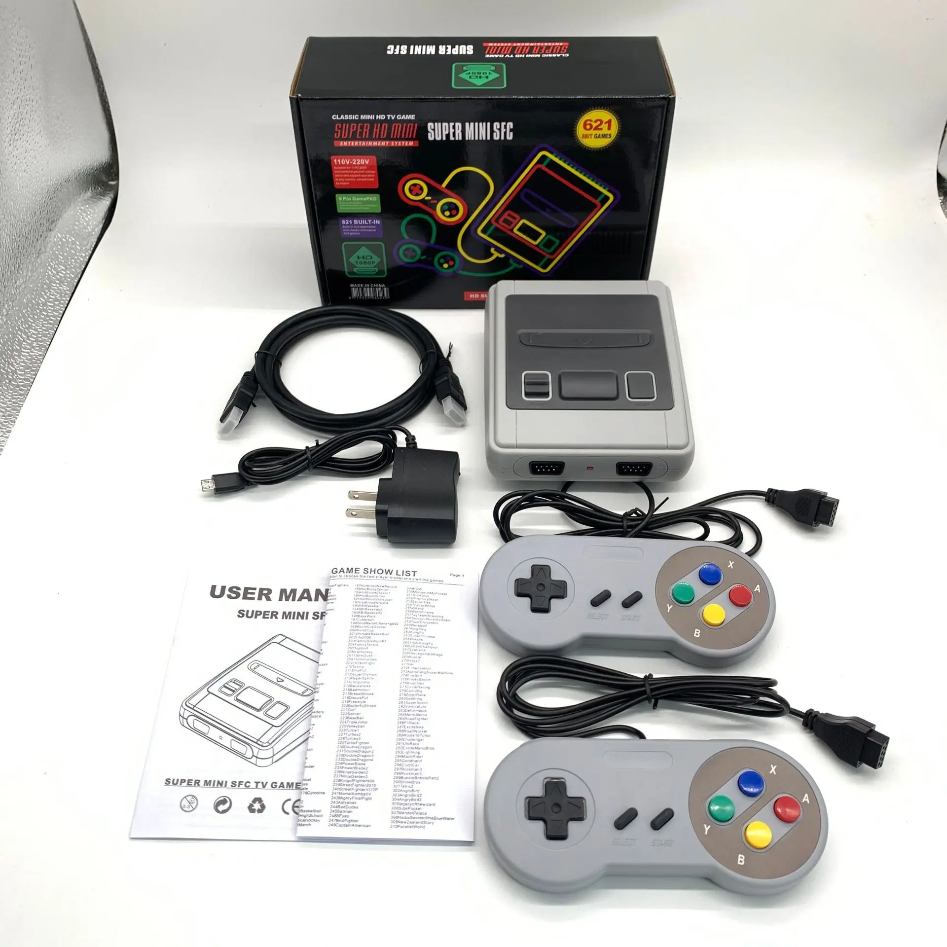 SFC621 4K HDMI Mini Retro SNES - Retro Gaming Kiosk ulasan dan harga