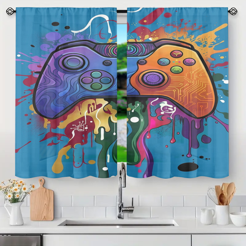 Retro Gaming Curtain Video Gam - Retro Gaming Youtube ulasan dan harga
